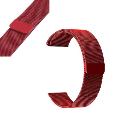 Imagem de Pulseira Compatível com Smartwatch Apple Aço Inox Magnética