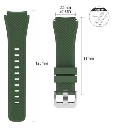 Imagem de Pulseira Confort Compatível Zeblaze Vibe 7 lite e Vibe 7 Pro