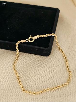 Imagem de Pulseira Cordão Baiano Ouro 18k - 1.71