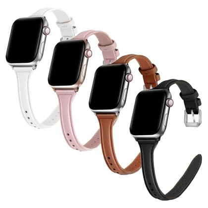 Imagem de Pulseira Couro Slim Compatível com Apple Watch