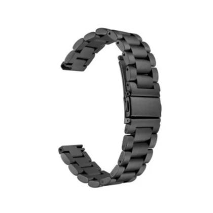 Imagem de Pulseira De Aço Inox Gomada Elos Compatível com Amazfit Gtr 2 / Gtr 2e