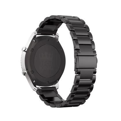 Imagem de Pulseira De Aço Inox Gomada Elos Compatível com Amazfit Gtr 2 / Gtr 2e