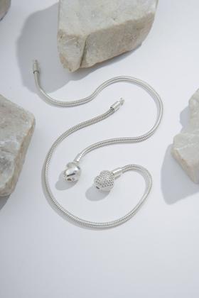 Imagem de Pulseira de Berloques com fecho em coração