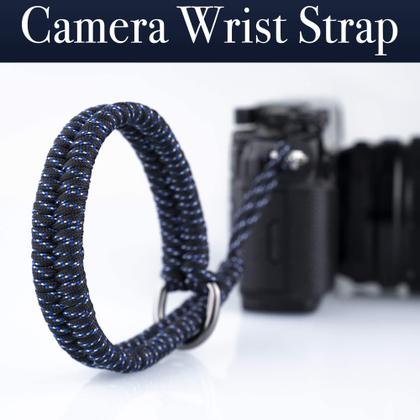 Imagem de Pulseira de câmera AQAREA para câmera DSLR sem espelho (azul)