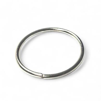 Imagem de Pulseira de Metal Idé Prata Pequeno para Assentamento 4 cm