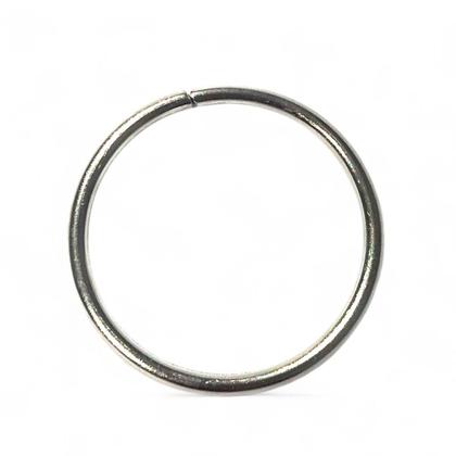 Imagem de Pulseira de Metal Idé Prata Pequeno para Assentamento 4 cm
