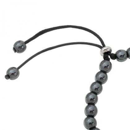 Imagem de Pulseira de Nossa Senhora Aparecida em Hematita