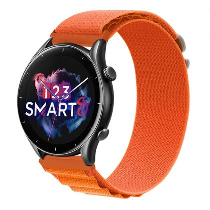 Imagem de Pulseira de Nylon com Presilha para GTR 4 /GTR 3 /GTR 2 /GTR 47mm - Laranja