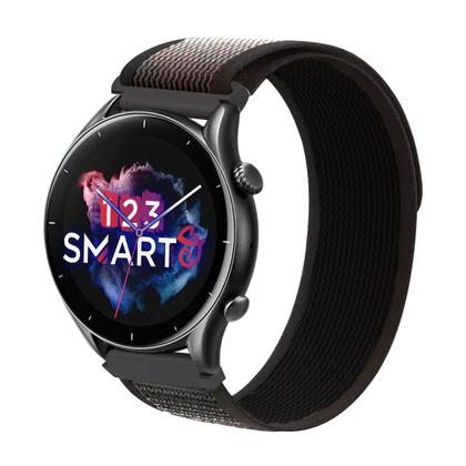 Imagem de Pulseira de Nylon com Tira auto aderente compativel com Amazfit GTR 47mm GTR2 GTR 2 New Version GTR 3 GTR 4