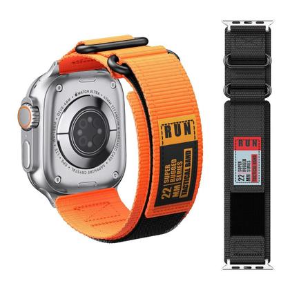 Imagem de Pulseira De Nylon Para Apple Watch Band Ultra 49mm 46mm 42mm 45mm 44mm 41mm 40mm Iwatch Series 10 9