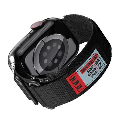 Imagem de Pulseira De Nylon Para Apple Watch Band Ultra 49mm 46mm 42mm 45mm 44mm 41mm 40mm Iwatch Series 10 9