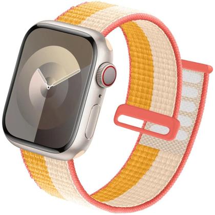 Imagem de Pulseira De Nylon Para Apple Watch Series 7 6 5 4 3 2 1 Ultra iWatch 44mm 42mm 40mm 45mm 41mm 46mm