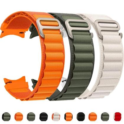 Imagem de Pulseira De Nylon Sport Alpine Loop Para Samsung Galaxy Watch 40mm 44mm 45mm 43mm 47mm 6 Classic 7 5
