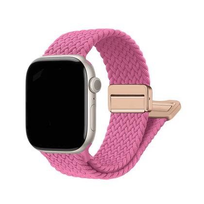 Imagem de Pulseira de Nylon Trançado Fecho Deployant para Applewatch