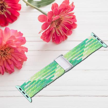 Imagem de Pulseira de relógio Bandiction Braided Solo Loop Elastic 44 mm 40 mm