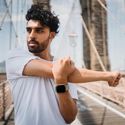 Imagem de Pulseira de relógio Honeystraper Sport Nylon Loop, pacote com 6, 38-49 mm