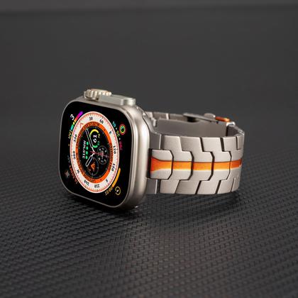 Imagem de Pulseira de relógio SEURE Titanium compatível com Apple Watch Ultra 2