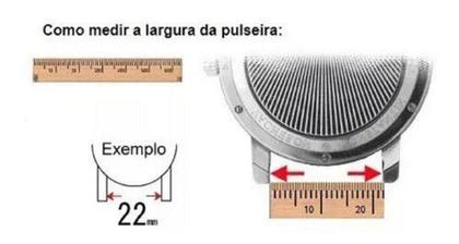 Imagem de Pulseira De Relógio Silicone Verde Com Branco 20mm 22mm Modelo 12 - Supvox