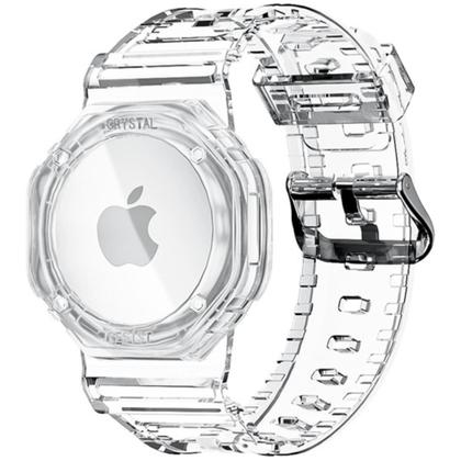 Imagem de Pulseira De Silicone Ajustável Compatível com Rastreador Airtag