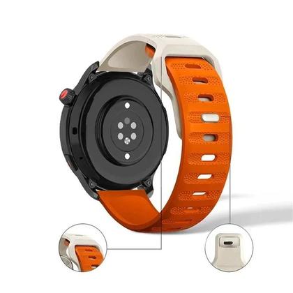 Imagem de Pulseira De Silicone De 20mm 22mm Para Amazfit GTR 2 3 4 2e Bip 5 Balance GTS 4 3 2mini Cheetah pro