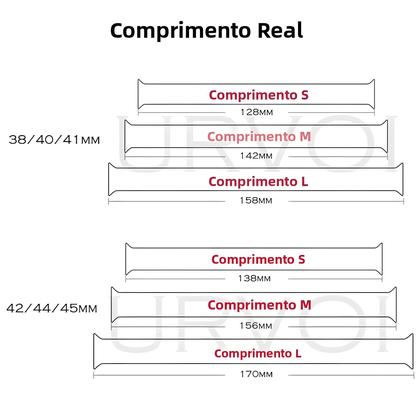 Imagem de Pulseira De Silicone Para Apple Watch Ultra 3 2 1 Série, Faixa Esportiva De Borracha Líquida Macia