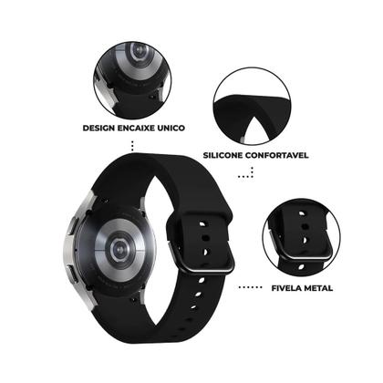 Imagem de Pulseira de Silicone para Galaxy Watch 6 Watch 7 Watch FE