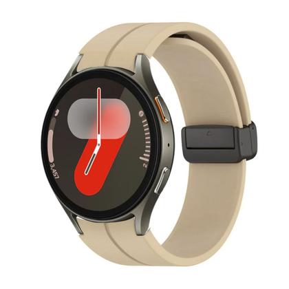 Imagem de Pulseira De Silicone Para Galaxy Watch 7 44mm - Fecho Imã