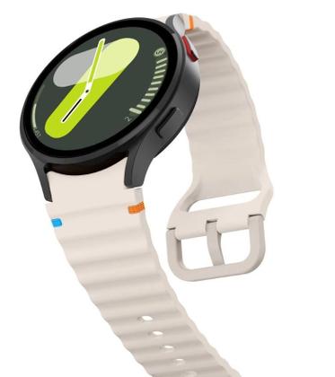 Imagem de Pulseira De Silicone Para Samsung Galaxy Watch 7 - Starlight