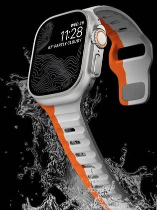 Imagem de Pulseira de Silicone Ultramacia para Apple Watch 41/42/44/45/49mm - Pulseira Esportiva