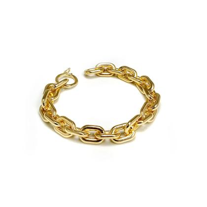 Imagem de Pulseira Elos Banhada a Ouro 18k