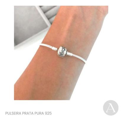 Imagem de Pulseira Em Prata 925 Legítima Tambor