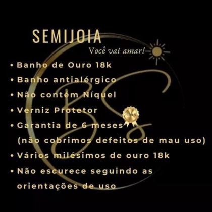 Imagem de Pulseira Espirito Santo Semijoia Presente Espiritual Elegante