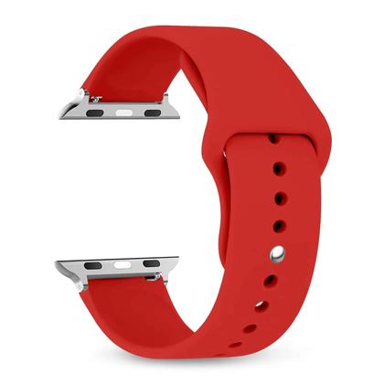 Imagem de Pulseira Esportiva de Silicone Universal para Apple Watch Series SE, 9, 8, 7, 6, 5, 4, 3, 2, 1