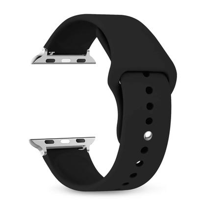 Imagem de Pulseira Esportiva de Silicone Universal para Apple Watch Series SE, 9, 8, 7, 6, 5, 4, 3, 2, 1