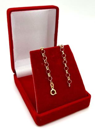 Imagem de Pulseira Feminina Elo Português Ouro 18k 750