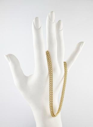 Imagem de Pulseira Feminina Lacraia 6.0 19 Cm Ouro 18k Certificado Gar