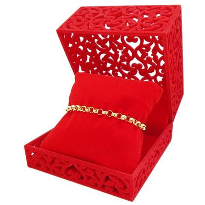 Imagem de Pulseira Feminina Ouro 18k Portuguesa Elo Português 5mm Fecho Bóia