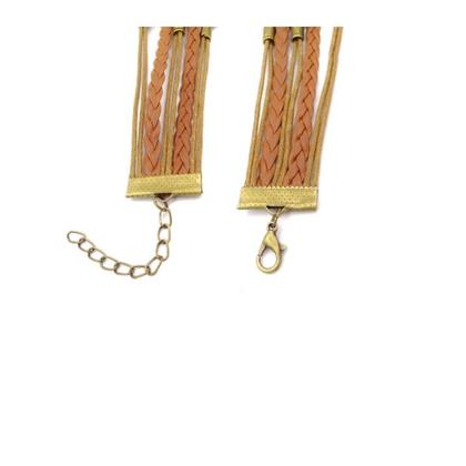 Imagem de Pulseira Feminina Sábia Coruja do Tempo Ajustável