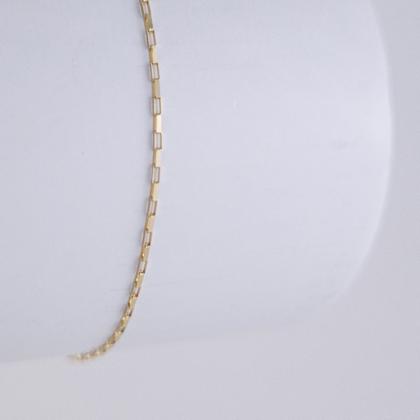 Imagem de Pulseira Feminina Tijolinho 16 Cm Ouro 18k 750 Certificado G