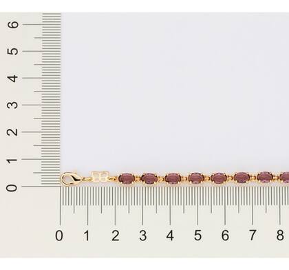 Imagem de Pulseira Formada Por 18 Cristais Ovais De 4, 552102
