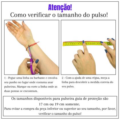 Imagem de Pulseira Guia de Proteção Maria Navalha