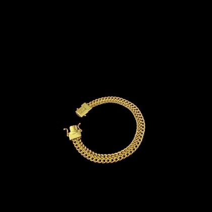 Imagem de Pulseira Lacraia 10Mm - Banhado A Ouro 18K