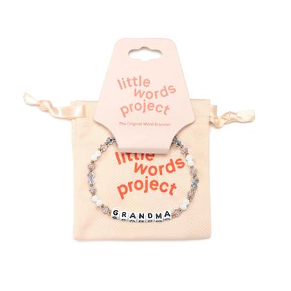 Imagem de Pulseira Little Words Project Grandma com miçangas coloridas