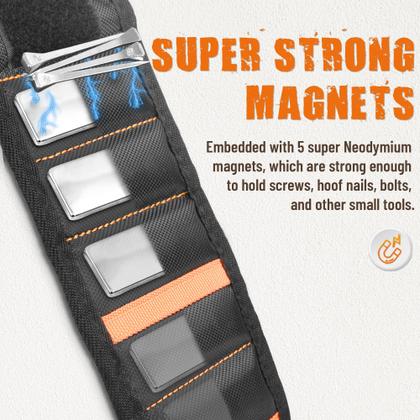 Imagem de Pulseira magnética Antidious com fecho ajustável de tiras autocolantes