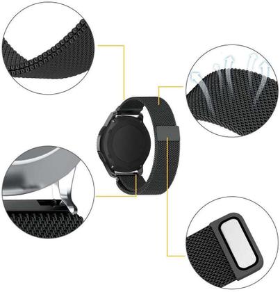 Imagem de Pulseira Magnética Compatível Eggel Tempo 3, Fm8, Gogoe, Guess