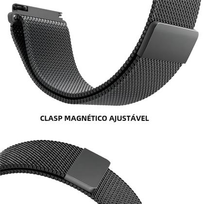 Imagem de Pulseira Magnética Milanese Loop para Samsung Galaxy Watch 4/6 Classic - 40mm/44mm/20mm/22mm