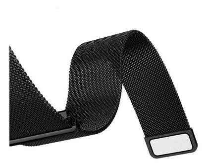 Imagem de Pulseira Malha de Aço Milanese Universal Para Smartwatch Encaixe Reto de 20mm