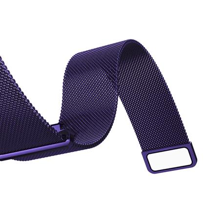 Imagem de Pulseira Malha de Aço Milanese Universal Para Smartwatch Encaixe Reto de 20mm