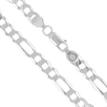 Imagem de Pulseira Masculina Italiana Elos Grumet 3 Em 1 Em Prata 925