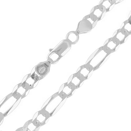 Imagem de Pulseira Masculina Italiana Elos Grumet 3 Em 1 Em Prata 925